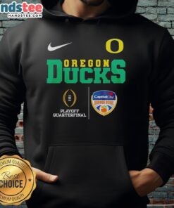 Original Oregon Ducks NCAA 2026 Cotton Bowl Champions Hoodie in vibrant colors, showcasing team pride and victory.