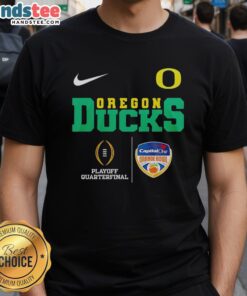 Original Oregon Ducks NCAA 2026 Cotton Bowl Champions T-Shirt featuring vibrant team graphics and championship logo.