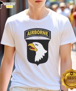 Original Paratroopers 101st Airborne T-Shirt featuring vintage design and military insignia, perfect for veterans and enthusiasts.