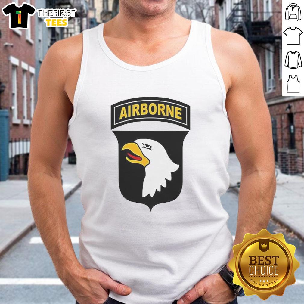 original-paratroopers-101st-airborne-tank-top Original Paratroopers 101st Airborne tank top featuring vintage design and military-inspired graphics.