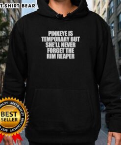 Alt Text: Stylish Original Pinkeye hoodie featuring 'Rim Reaper' design, perfect for casual wear and unique fashion statements.