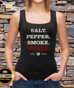 Original Salt Pepper Smoke Texas Tank Top featuring a stylish design perfect for casual wear and Texas pride.
