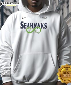 Original Seattle Seahawks NFL Elvis Presley Loves You fan hoodie in blue, showcasing team pride and vintage style.