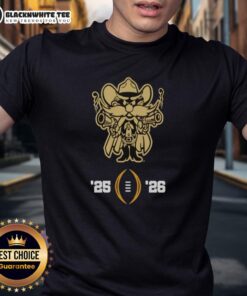 Original Texas Tech Red Raiders Football T-Shirt for College Football Playoff 2025-26, showcasing team pride and spirit.