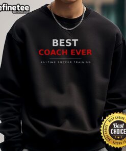 Original The Parent Trainer sweatshirt for the best soccer coach, perfect for anytime training and support.