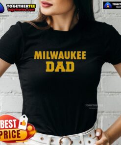 Original UW Milwaukee Panthers Dad Logo Ladies Tee in stylish design, perfect for Panthers fans and casual wear.