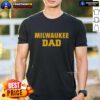Alt Text: Original UW Milwaukee Panthers Dad Logo T-Shirt featuring the iconic Panthers logo on a comfortable fabric.
