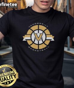Alt Text: Original Vanderbilt Commodores Basketball Classic Circle Logo T-Shirt featuring iconic team logo and vibrant colors.