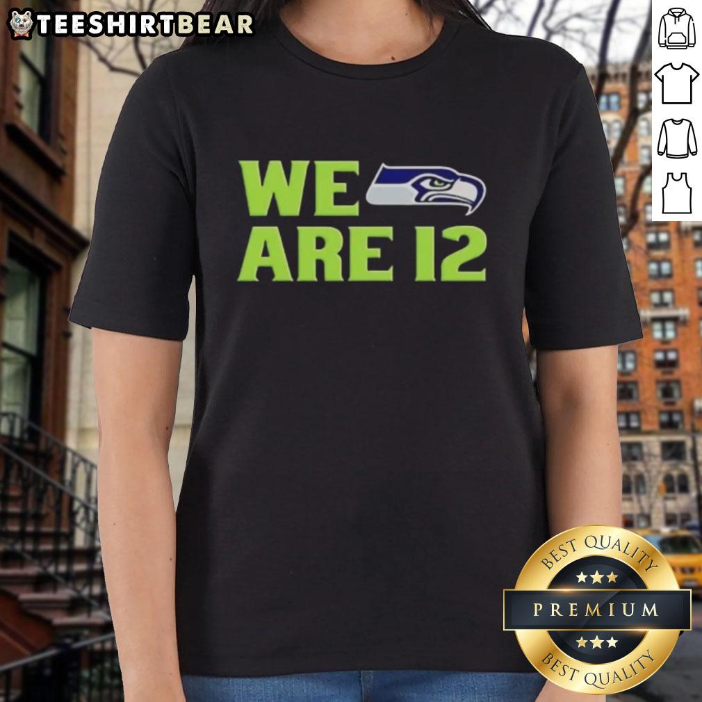 original-we-are-12-seattle-seahawks-ladies-tee Original We Are 12 Seattle Seahawks Ladies Tee featuring vibrant team colors and logo, perfect for female fans.