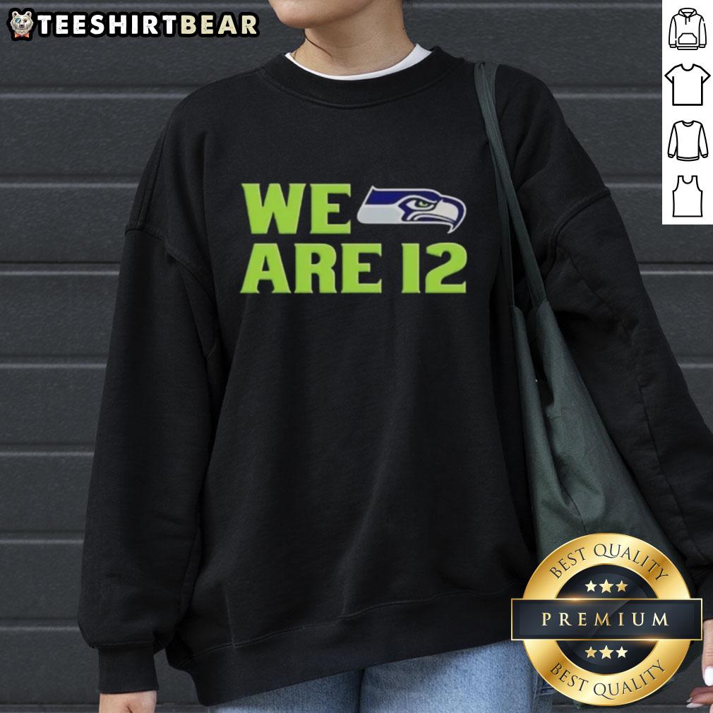 original-we-are-12-seattle-seahawks-sweatshirt Original We Are 12 Seattle Seahawks sweatshirt featuring bold team logo and vibrant colors, perfect for fans.