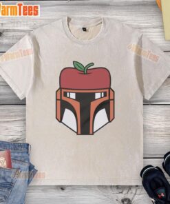 Original Boba Fett x New York Mets Apple Washed T-Shirt featuring a unique design for fans of both franchises.
