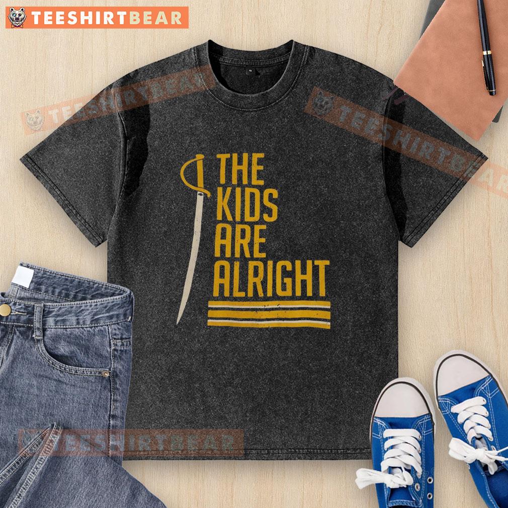 orignal-buffalo-sabres-the-kids-are-alright-washed-t-shirt Alt Text: Original Buffalo Sabres The Kids Are Alright washed t-shirt featuring team colors and logo, perfect for fans.