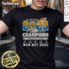 Premium 2025 Jacksonville Jaguars AFC South Division Champions 'Won Not Done' T-Shirt showcasing team pride and style.