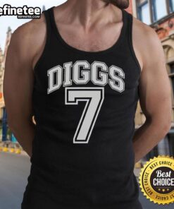 Premium Aiden Trevon Diggs Cowboys tank top featuring a stylish design for fans of the Dallas Cowboys and football enthusiasts.