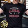 Premium Alabama Crimson Tide CFP Quarterfinal Rose Bowl Game 2026 T-Shirt featuring team logo and vibrant colors.