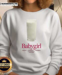 Premium Babygirl Kidman Dickinson Banderas sweatshirt for kids, featuring a stylish design and comfortable fit.