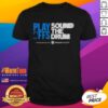 Premium Carolina Panthers Playoffs Sound The Drum T-Shirt featuring vibrant team graphics and comfortable fit.