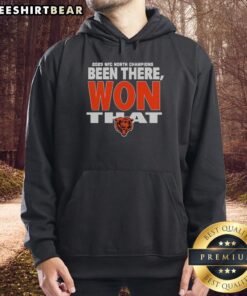 Alt Text: Premium Chicago Bears Football 2025 NFC Champions hoodie showcasing team pride and stylish design for fans.