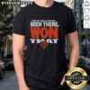 Alt Text: Premium Chicago Bears Football 2025 NFC Champions Been There Won That T-Shirt featuring team colors and logo.