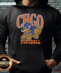Premium Chicago Bears football cartoon hoodie featuring vibrant graphics and a comfy design for fans.