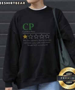 Premium CP Cerebral Palsy 1 Star Sweatshirt in soft fabric, perfect for comfort and support for individuals with cerebral palsy.