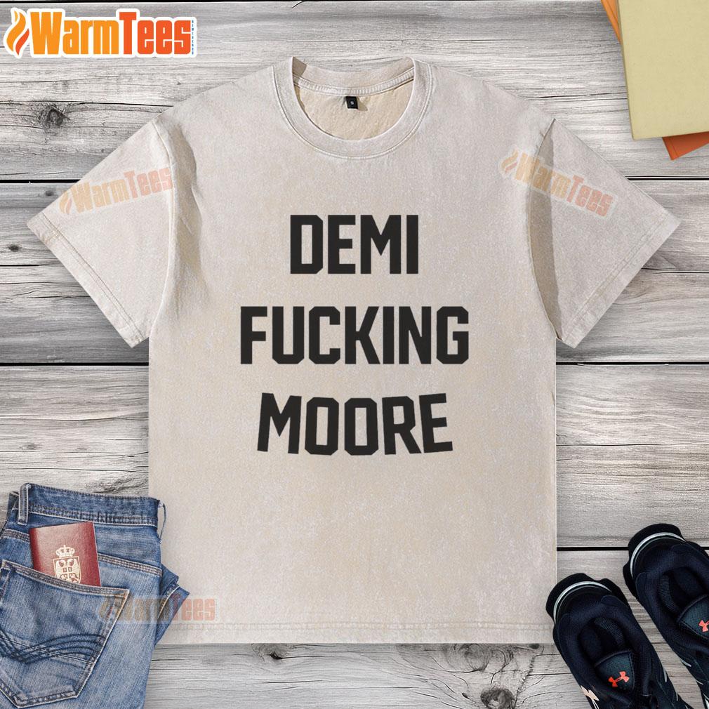 premium-demi-fucking-moore-washed-t-shirt Premium Demi Moore washed t-shirt featuring a stylish design, perfect for casual wear and fashion enthusiasts.