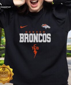 Premium Denver Broncos NFL Elvis Presley fan sweatshirt featuring vibrant team colors and stylish design for fans.