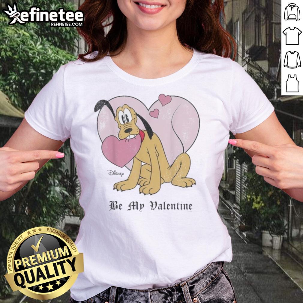 premium-disney-mickey-and-friends-pluto-sweetheart-valentines-ladies-tee Premium Disney Mickey and Friends Pluto Sweetheart Valentine's Ladies Tee featuring a cute design for Disney fans.