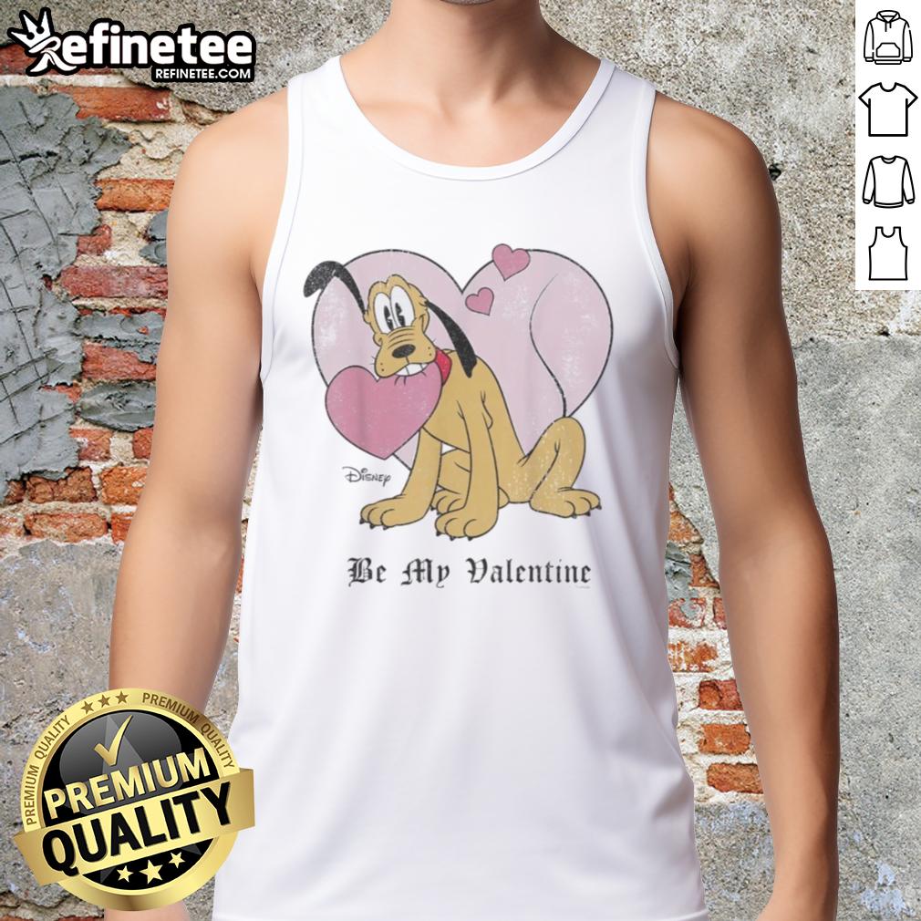 premium-disney-mickey-and-friends-pluto-sweetheart-valentines-tank-top Premium Disney Mickey and Friends Pluto Sweetheart Valentine's Tank Top featuring a cute design for Valentine's Day.
