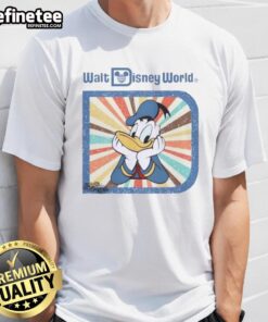 Premium Donald Duck T-Shirt featuring Walt Disney World characters, perfect for Disney fans and collectors.