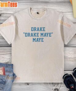 Premium Drake Maye washed t-shirt in soft fabric, featuring a stylish design perfect for casual wear and sports fans.