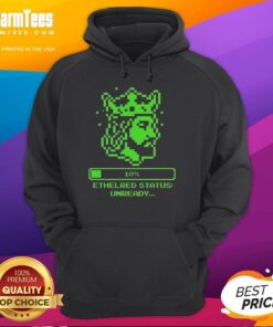 Premium Ethelred Status Unready King of the English 8-Bit Hoodie featuring retro gaming design and vibrant colors.
