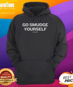 Premium Go Smudge Yourself The Rez Life Hoodie in black with vibrant graphics, perfect for cozy casual wear.