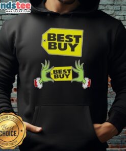 Alt Text: Premium Grinch Hands Love Best Buy Christmas Hoodie featuring festive design and vibrant colors for holiday cheer.
