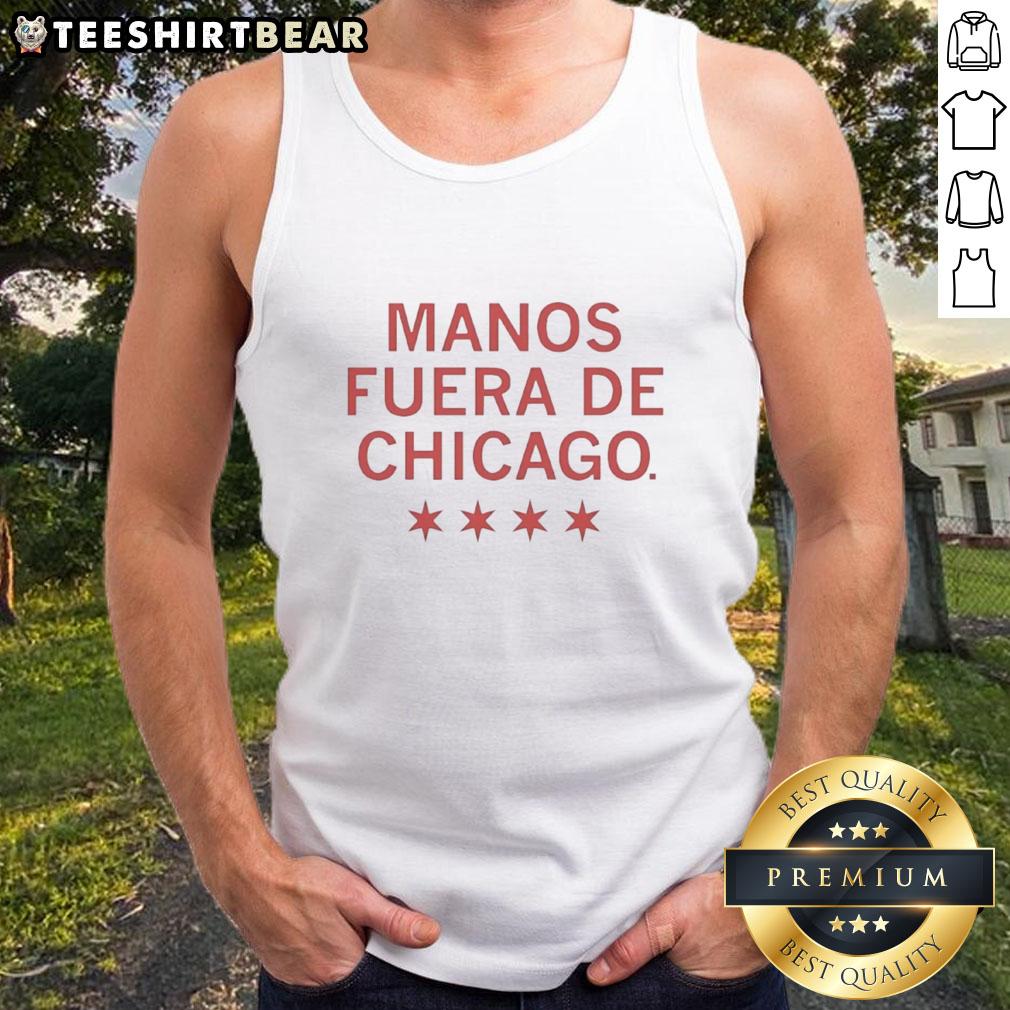premium-hands-off-chicago-spanish-tank-top Premium hands-off Chicago Spanish tank top showcasing stylish design and vibrant colors for trendy summer fashion.