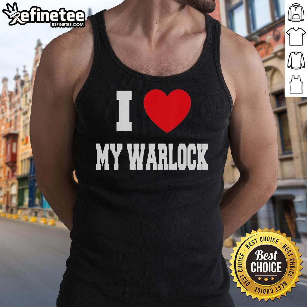 premium-i-love-my-warlock-tank-top Premium I Love My Warlock Tank Top featuring a stylish design perfect for fantasy enthusiasts and gamers.