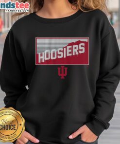 Premium Indiana Football Hoosiers in Hollywood sweatshirt featuring team logo and stylish design in vibrant colors.