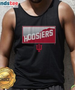 Premium Indiana Football Hoosiers in Hollywood tank top featuring vibrant graphics and comfortable fit for fans.