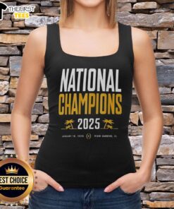 Premium Indiana Hoosiers CFP National Champions tank top featuring a palm tree design, perfect for game day style.