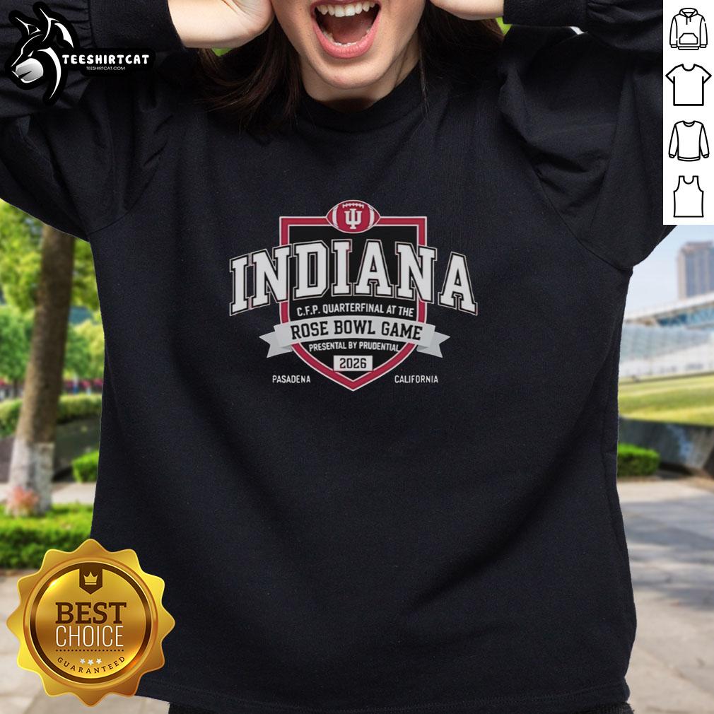 premium-indiana-hoosiers-football-cfp-quarterfinal-at-the-rose-bowl-game-presental-bby-prudential-sweatshirt Premium Indiana Hoosiers football sweatshirt from CFP quarterfinal at the Rose Bowl, presented by Prudential.