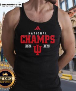 Premium Indiana Hoosiers NCAA 2026 CFP National Champions mascot tank top in vibrant colors, perfect for game day.