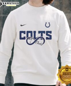 Premium Indianapolis Colts NFL sweatshirt featuring Elvis Presley design, perfect for fans showcasing team spirit.