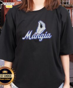 Premium Italy Mangia New York Mets Ladies Tee featuring stylish design and vibrant team colors for female fans.