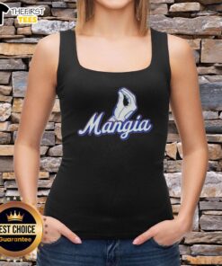 Premium Italy Mangia New York Mets tank top featuring vibrant team colors and a stylish design for fans.