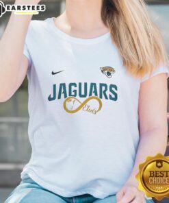 Premium Jacksonville Jaguars NFL Elvis Presley Loves You Fan Ladies Tee featuring vibrant graphics and a stylish design.