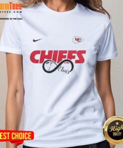 Premium Kansas City Chiefs NFL Elvis Presley Loves You fan ladies tee featuring stylish design and vibrant colors.