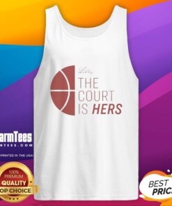 Alt Text: Premium Lilly The Court Is Hers Tank Top in stylish design, perfect for casual wear and sports activities.