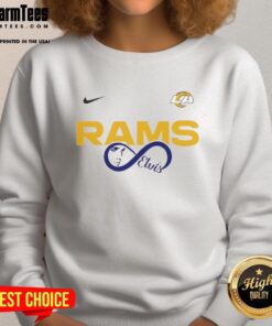 Premium Los Angeles Rams NFL sweatshirt featuring Elvis Presley design, perfect for passionate fans and stylish comfort.