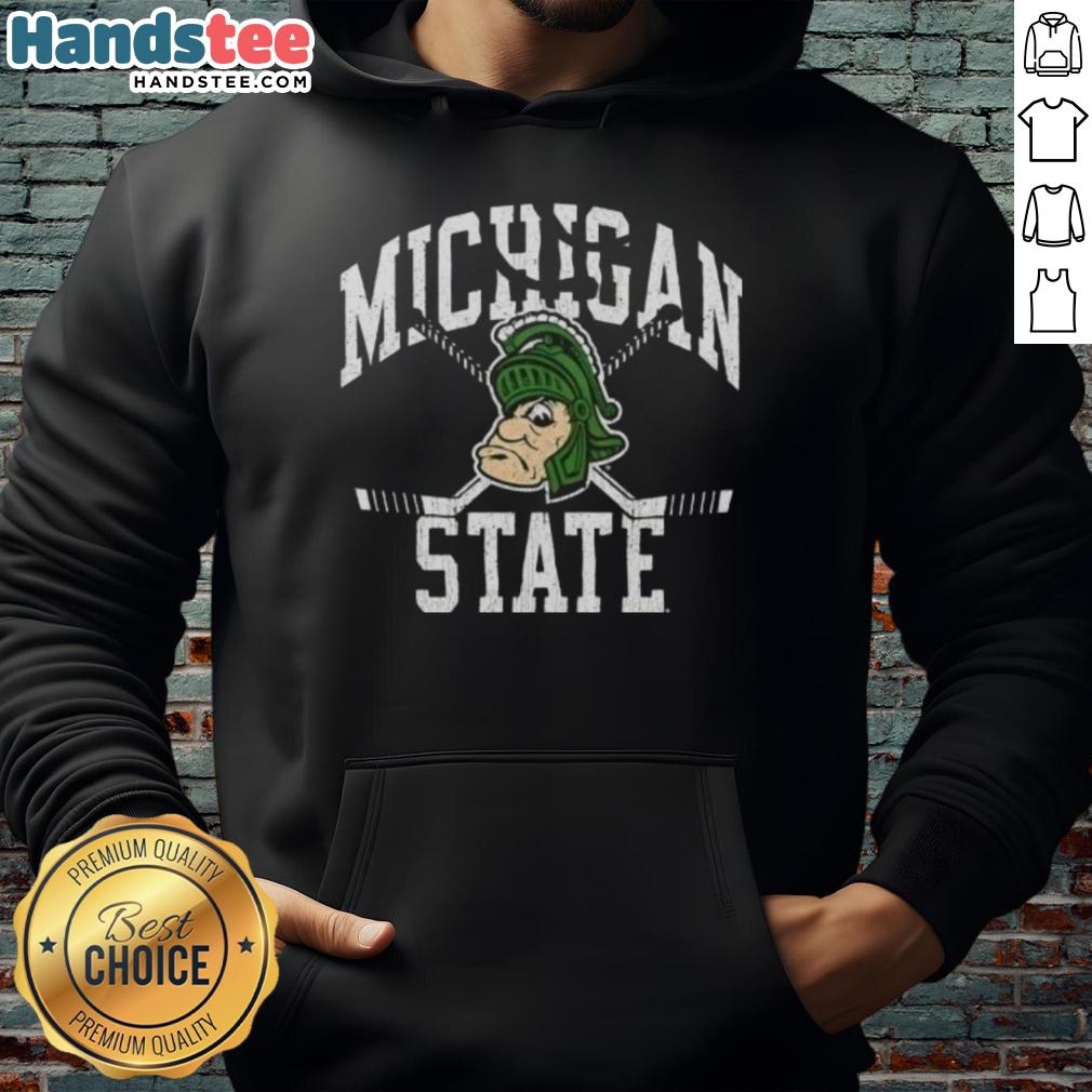 premium-michigan-state-spartans-hockey-vintage-logo-hoodie Premium Michigan State Spartans Hockey vintage logo hoodie featuring classic design and vibrant team colors.