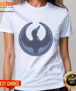 Premium Minnesota Rebel Alliance tee featuring the state bird, Loon, perfect for political protests and casual wear.